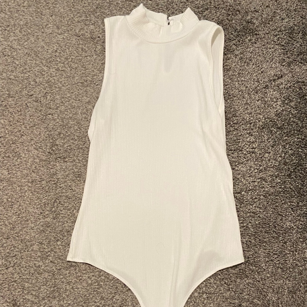 High neck bodysuit